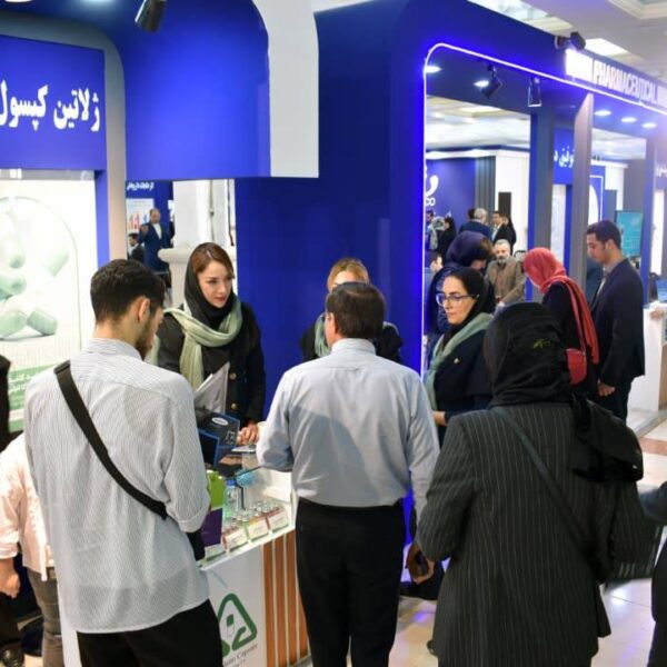 حضور فعال شرکت تولید ژلاتین کپسول ایران در دهمین نمایشگاه بین المللی ایران فارما