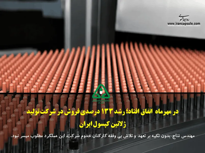 رشد 133 درصدی فروش